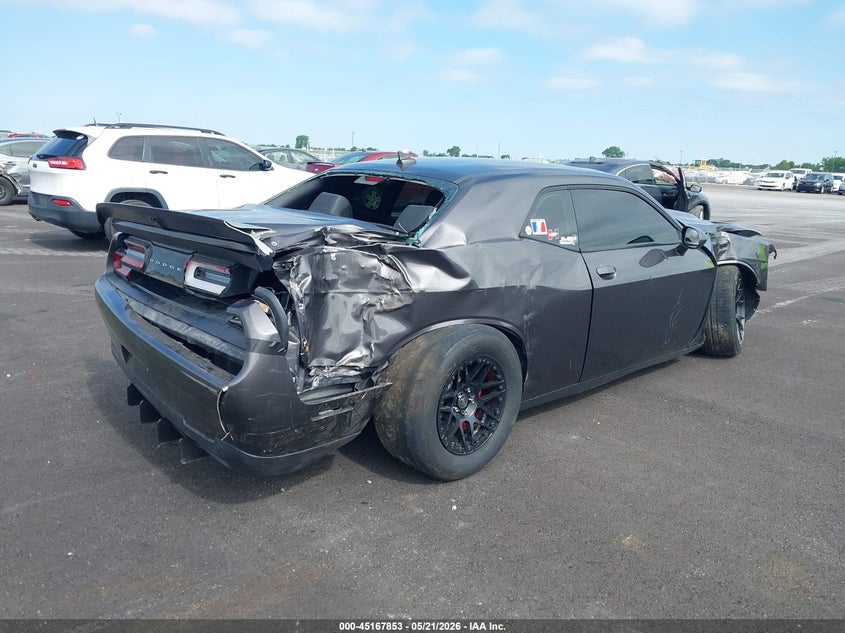 Vin: 2c3cdzc92gh152842, lot: 45665539, dodge challenger srt hellcat 20164