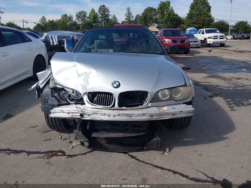 2004 BMW 330Ci VIN: WBABW53484PL47752 Lot: 45167875