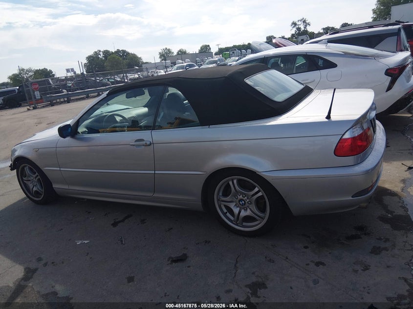 2004 BMW 330Ci VIN: WBABW53484PL47752 Lot: 45167875