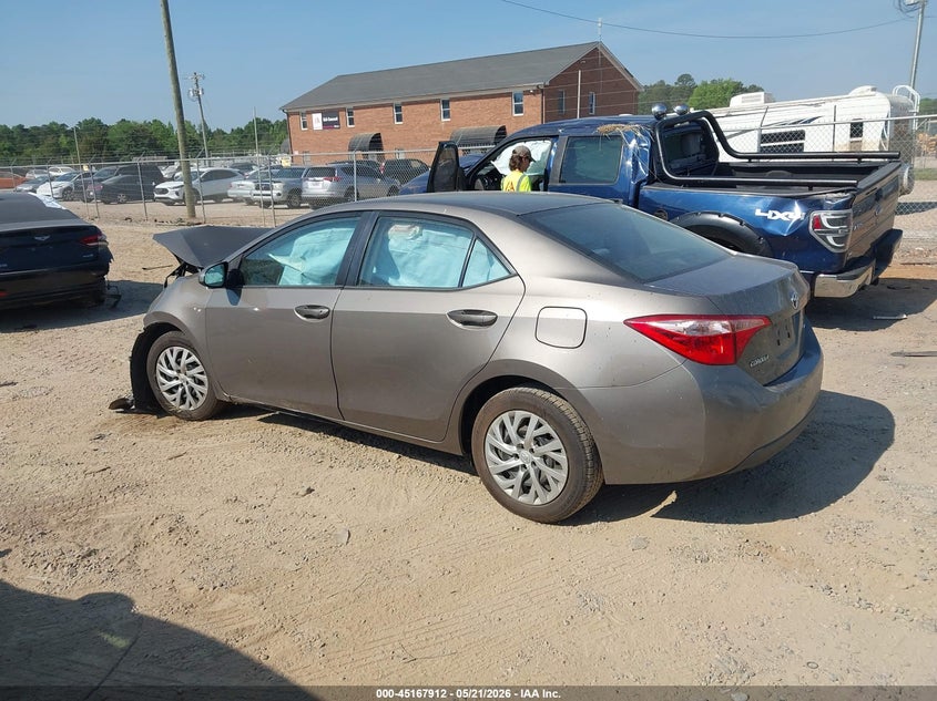 VIN 2T1BURHE5JC087628 2018 TOYOTA COROLLA LE