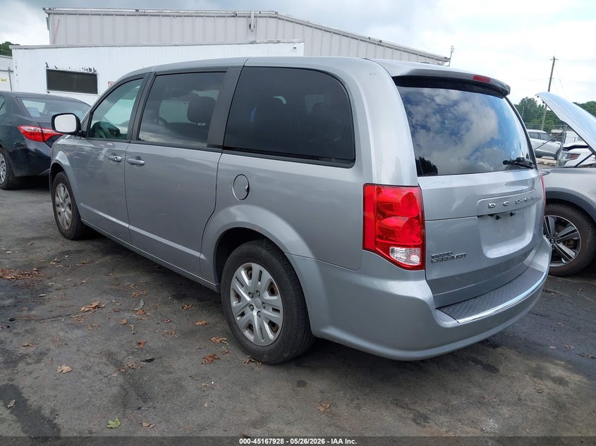 Vin: 2c4rdgbg3jr170164, lot: 45665614, dodge grand caravan se 20183