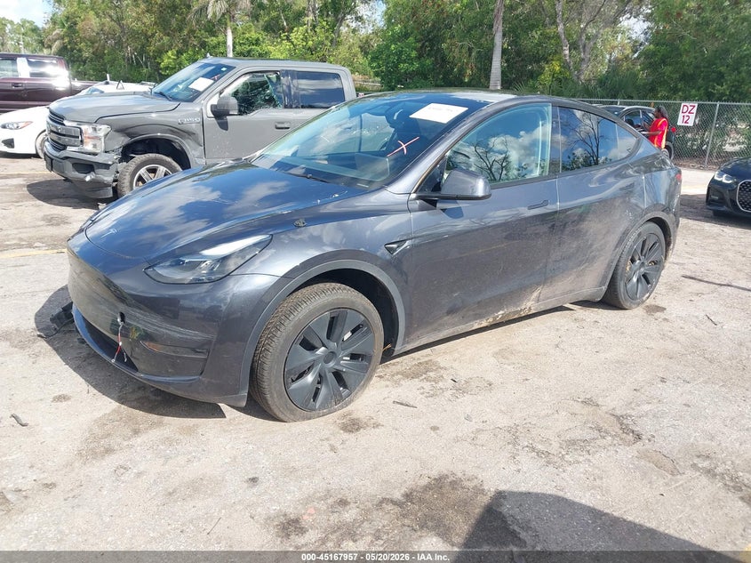 Vin: 7saygdedxsa369535, lot: 45665643, tesla model y long range dual motor rear-wheel drive 20252
