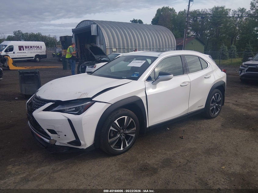 Vin: jthp9jbh6l2035534, lot: 45665692, lexus ux 250h 20202
