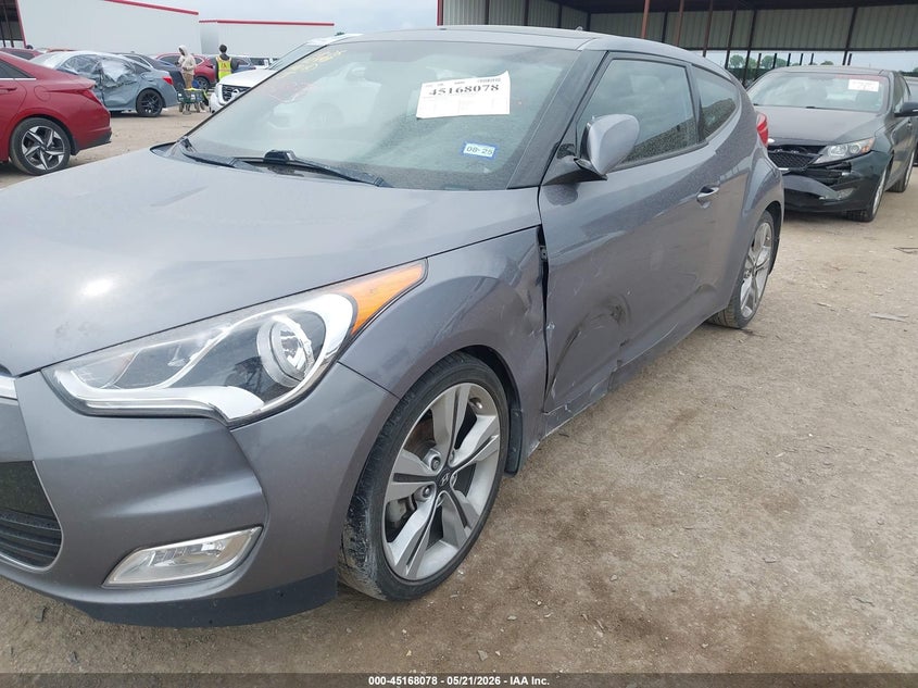 2017 Hyundai Veloster Value Edition VIN: KMHTC6AD8HU314407 Lot: 45168078