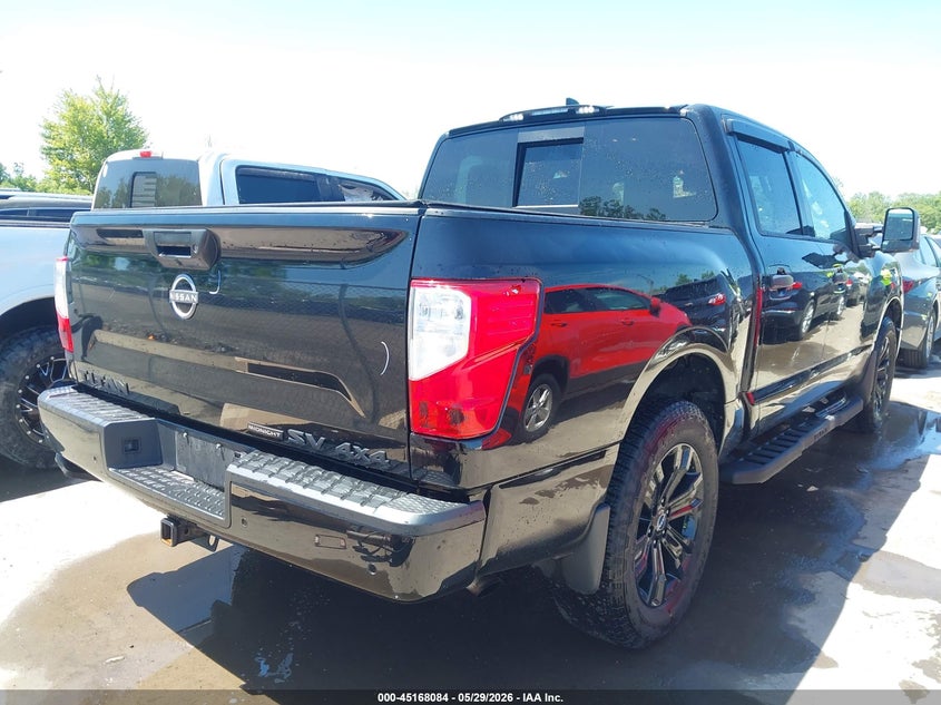 Vin: 1n6aa1ed0pn116604, lot: 45665770, nissan titan sv 4x4 20234