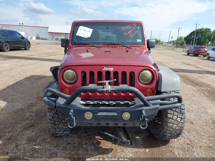 2011 JEEP WRANGLER SPORT UTILITY VEHICLE 3.8L V-6 202HP