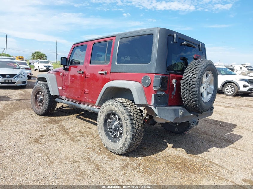 2011 JEEP WRANGLER SPORT UTILITY VEHICLE 3.8L V-6 202HP