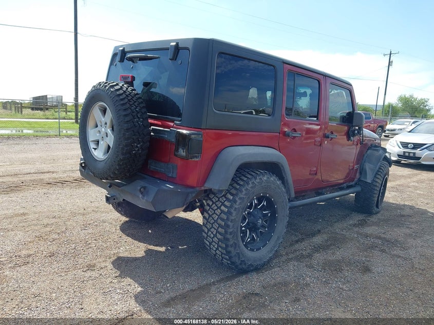 2011 JEEP WRANGLER SPORT UTILITY VEHICLE 3.8L V-6 202HP