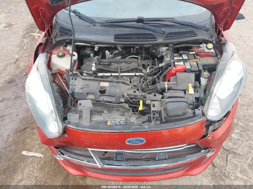 VIN 3FADP4EJ8JM102186 2018 FORD FIESTA SE