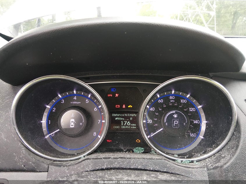 2013 HYUNDAI SONATA SEDAN 2.4L I-4 DI, DOHC, VVT, 200HP