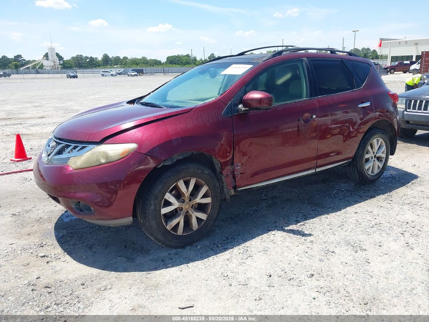 2011 Nissan Murano Sl JN8AZ1MU9BW068556 photo 1