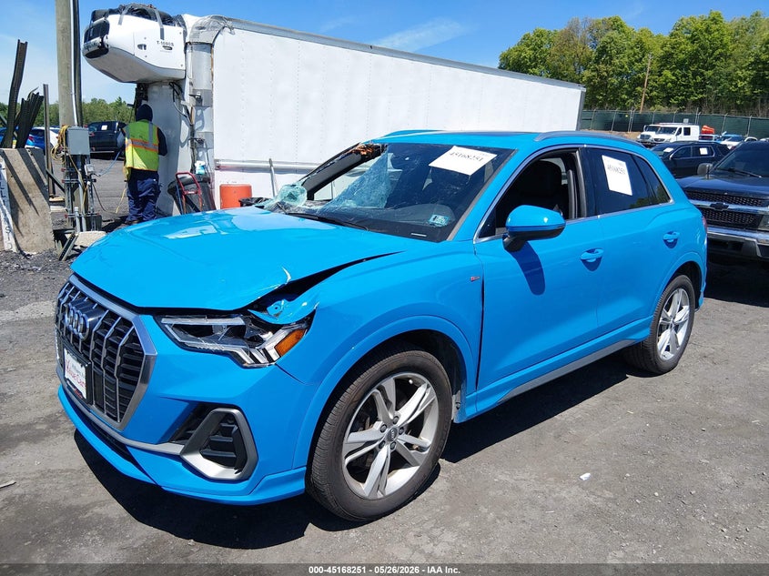 Vin: wa1eecf39l1104053, lot: 45665937, audi q3 premium plus 45 tfsi s line quattro tiptronic 20202