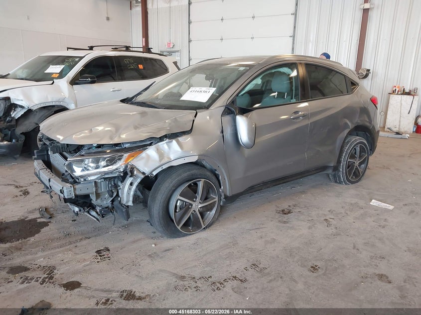 VIN 3CZRU6H56MM755696 2021 HONDA HR-V AWD EX