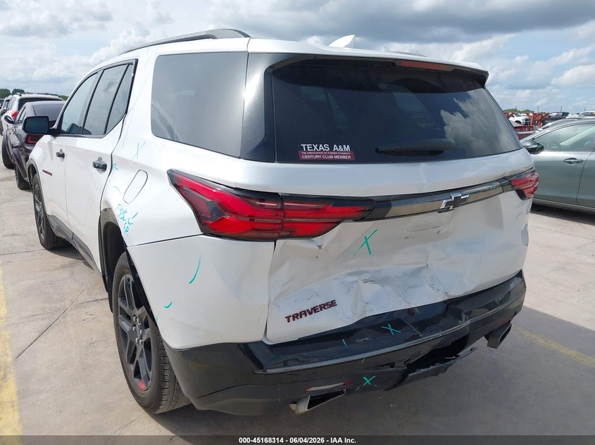2023 Chevrolet Traverse Fwd Premier VIN: 1GNERKKW7PJ318606 Lot: 45168314