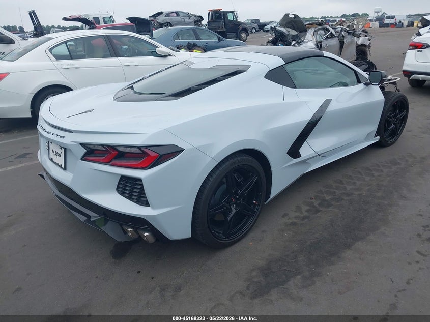 Vin: 1g1ya2d49p5132236, lot: 45666009, chevrolet corvette stingray rwd  1lt 20234