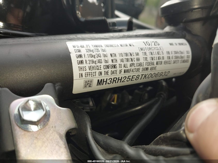 2026 YAMAHA YFZ320 A SPORT_BIKE 2