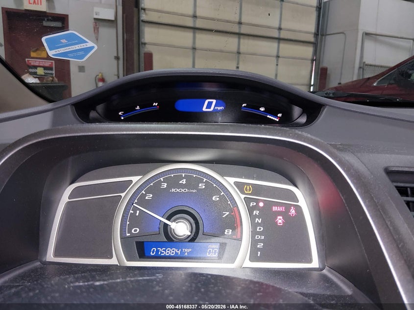 2011 HONDA CIVIC SEDAN 1.8L I-4 VVT, 140HP