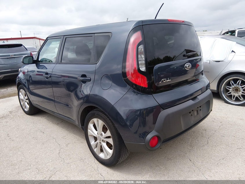 Vin: kndjp3a51f7152333, lot: 45666047, kia soul + 20153