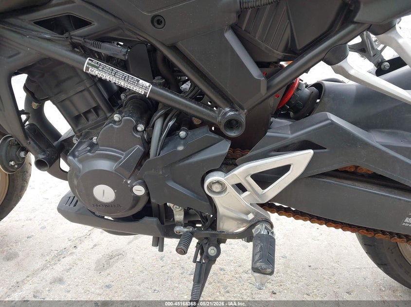 2020 Honda Cbf300 Na VIN: MLHNC5559L5000405 Lot: 45168368