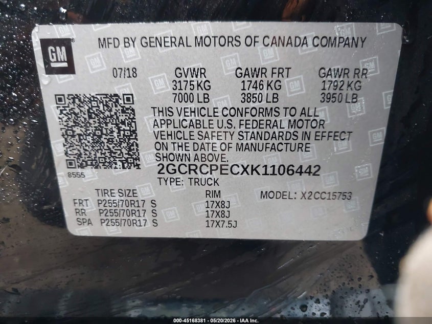 2019 CHEVROLET SILVERADO 1500 LD LT — Photo 9