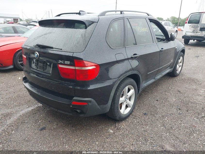 2009 BMW X5 3.0 xDrive30I blue Lot 111045168402 Vin 5UXFE43559L264108