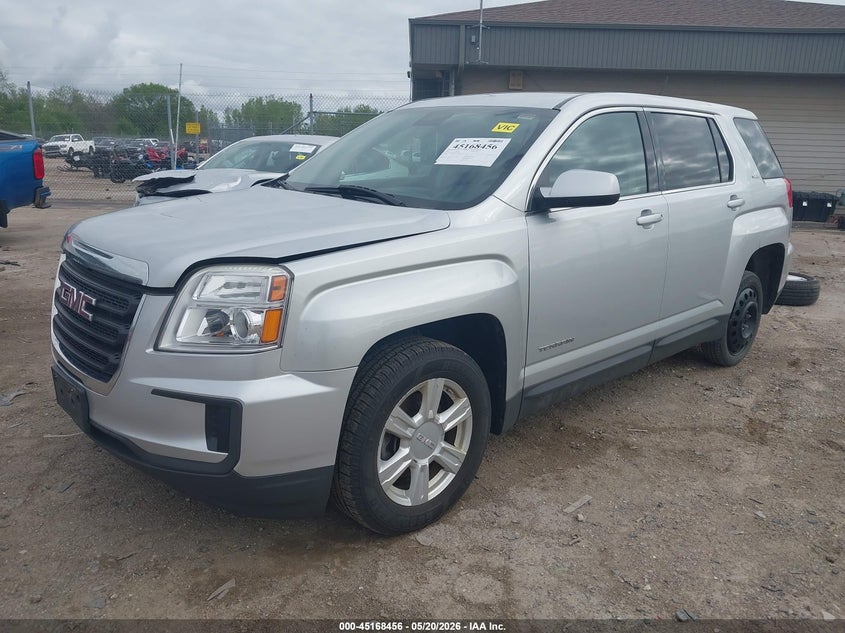 Vin: 2gkalmek6g6150228, lot: 45666142, gmc terrain sle-1 20162