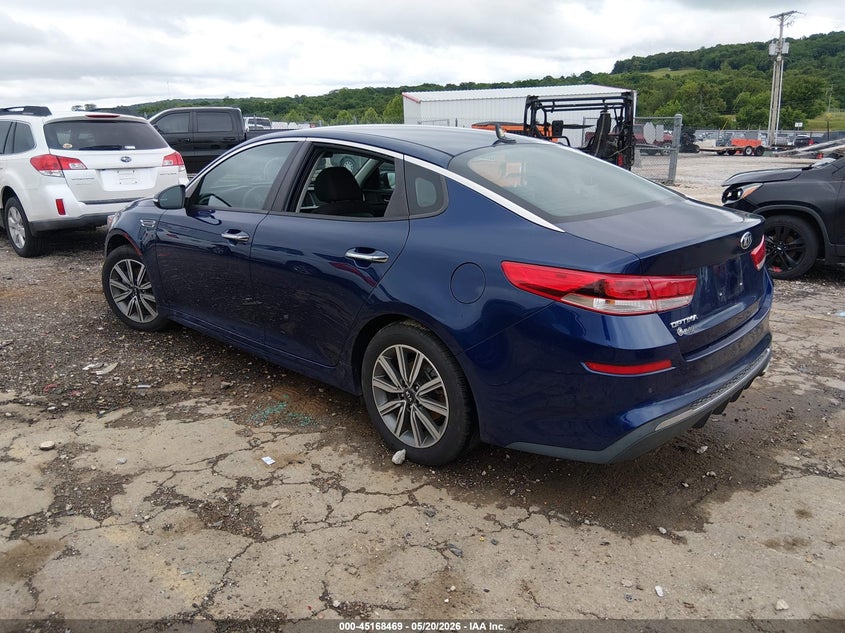 Vin: 5xxgt4l35kg352849, lot: 45666155, kia optima lx 20193