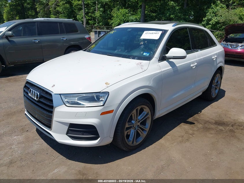 Vin: wa1hccfs0hr012977, lot: 45666189, audi q3 2.0t premium 20172