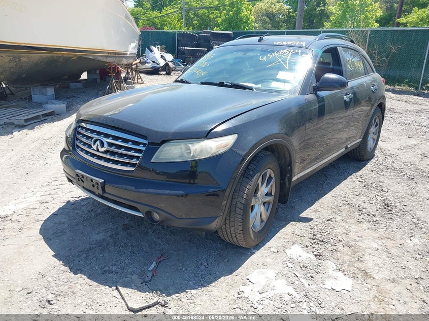 INFINITI FX35 2008 VIN JNRAS08U28X102179