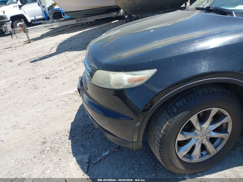INFINITI FX35 2008 VIN JNRAS08U28X102179