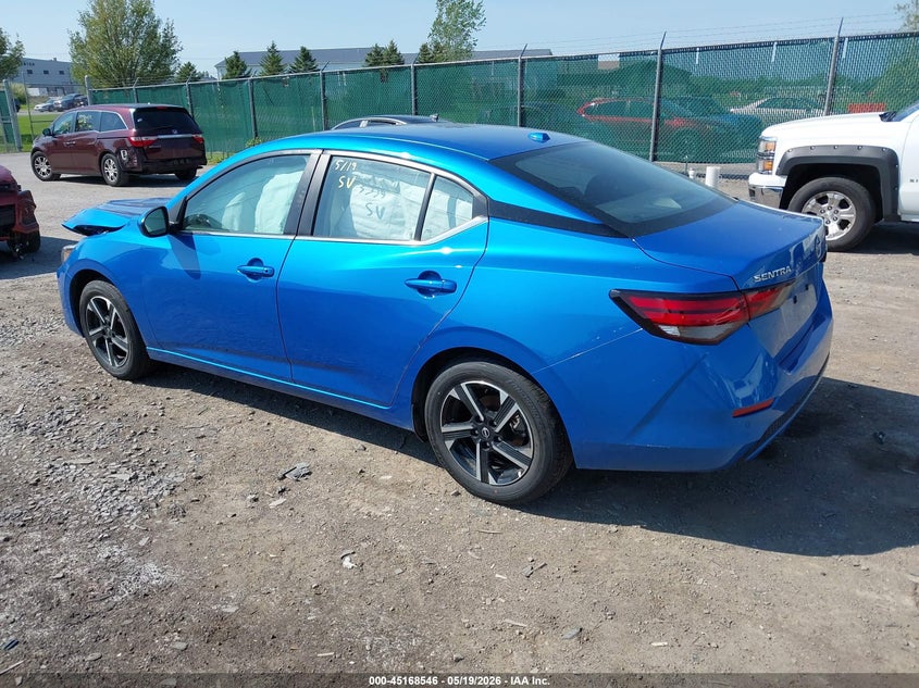 VIN 3N1AB8CV1SY372432 2025 NISSAN SENTRA SV