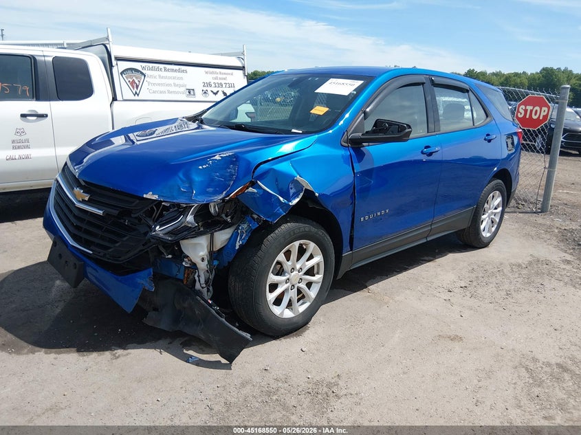 2019 Chevrolet Equinox Ls 3GNAXHEVXKS552420 photo 1