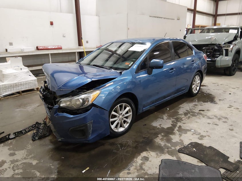 Vin: jf1gjac68eg016789, lot: 45666353, subaru impreza 2.0i premium 20142