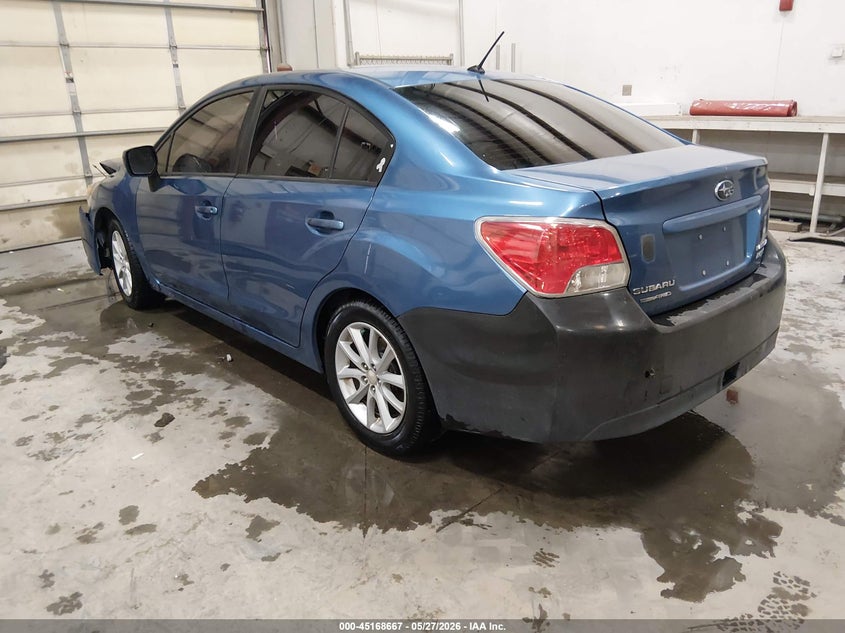 Vin: jf1gjac68eg016789, lot: 45666353, subaru impreza 2.0i premium 20143