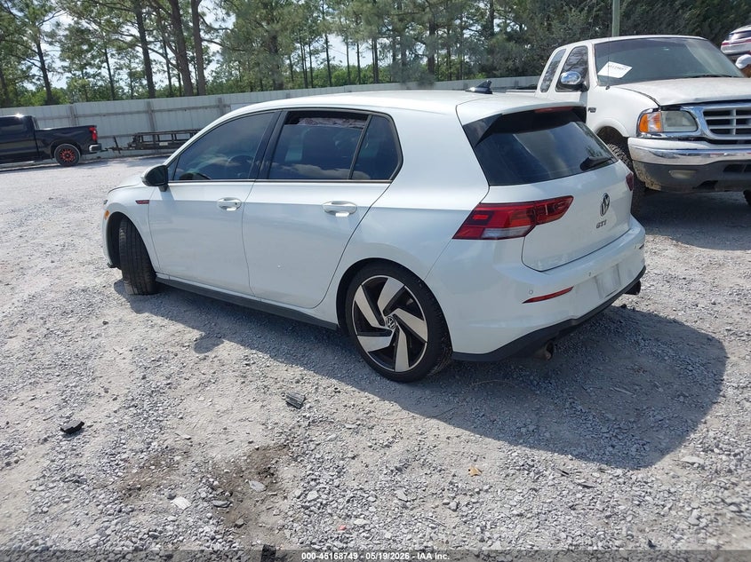 Vin: wvwg87cd9nw162311, lot: 45666435, volkswagen golf gti 2.0t s 20223