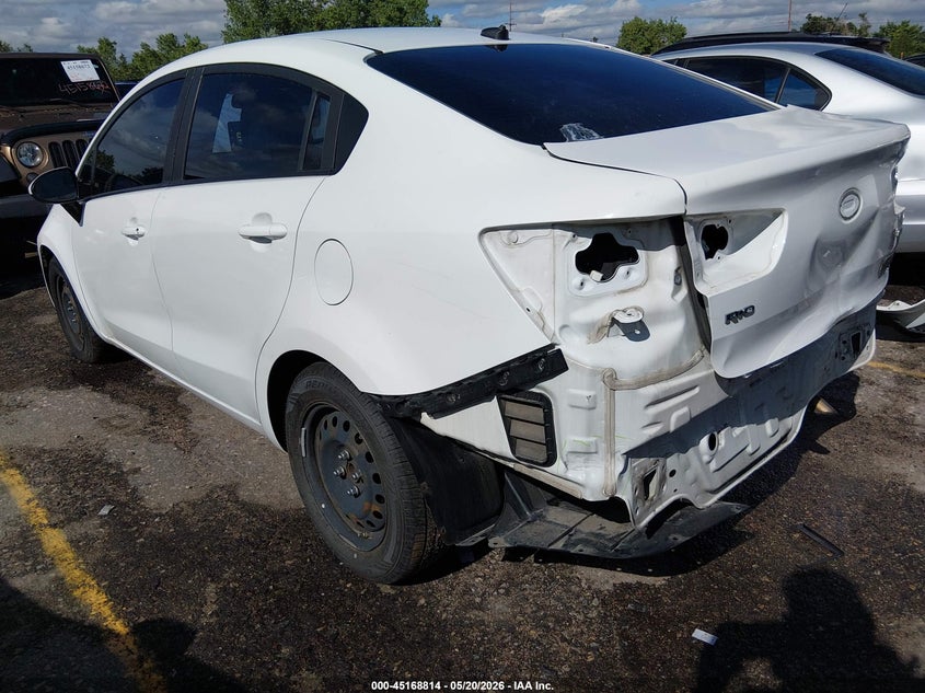 Vin: knadm4a37h6117506, lot: 45666500, kia rio lx 20173