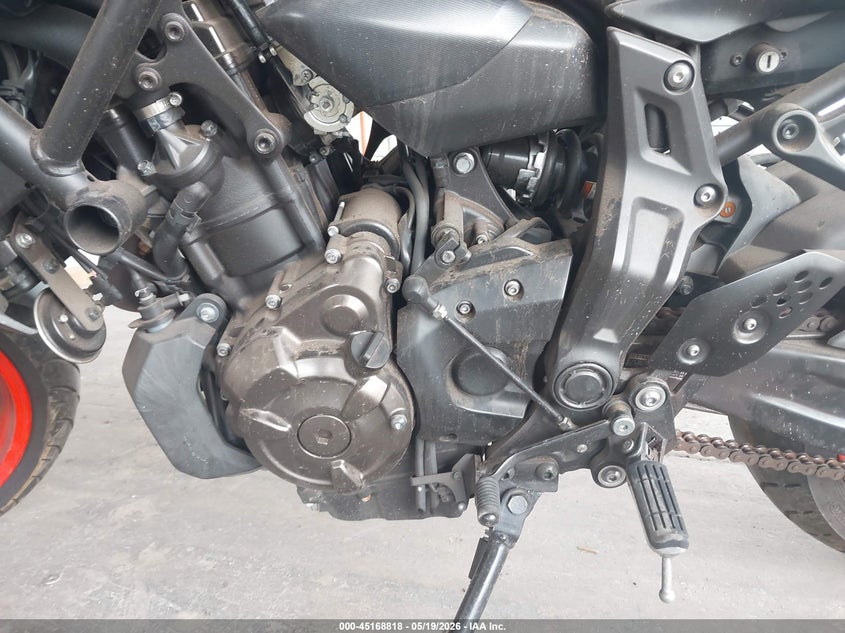 2019 Yamaha Mt07 VIN: JYARM27E2KA004438 Lot: 45168818