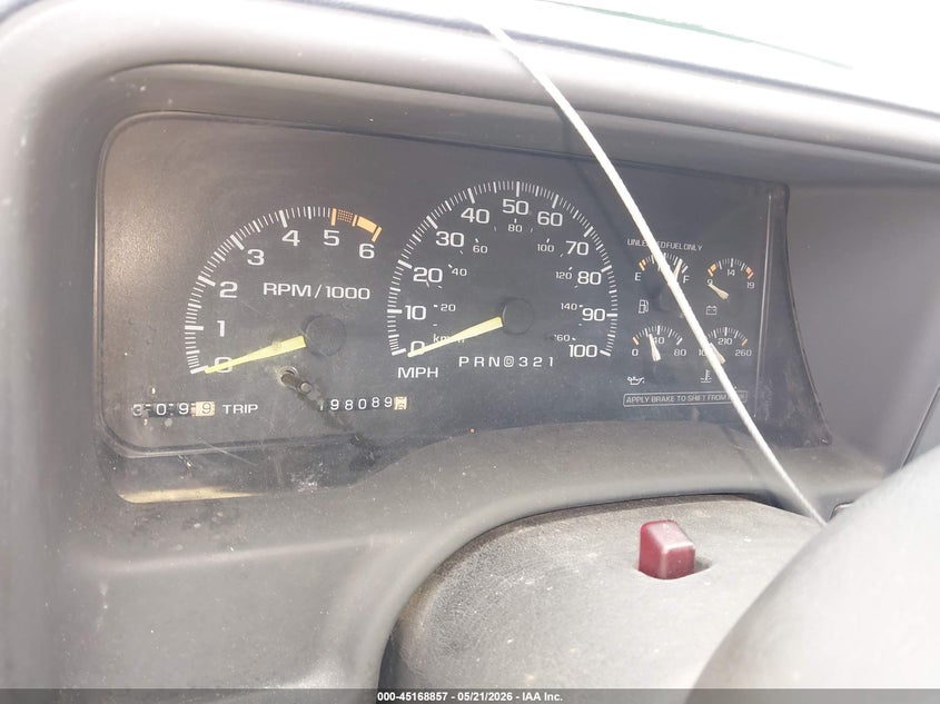 1996 Chevrolet Gmt-400 K1500 VIN: 2GCEK19R6T1212921 Lot: 45168857