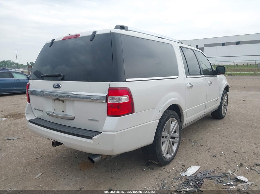 Vin: 1fmjk1lt0fef35136, lot: 45666572, ford expedition el platinum 20154