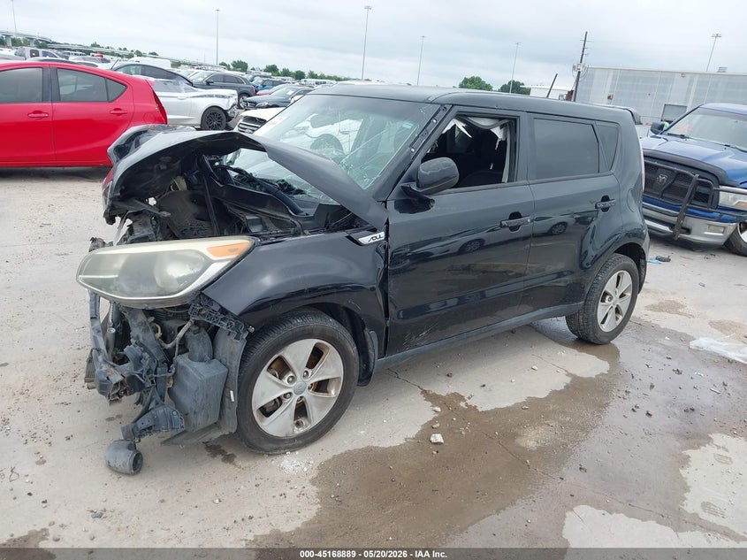 Vin: kndjp3a5xf7220855, lot: 45666575, kia soul + 20152