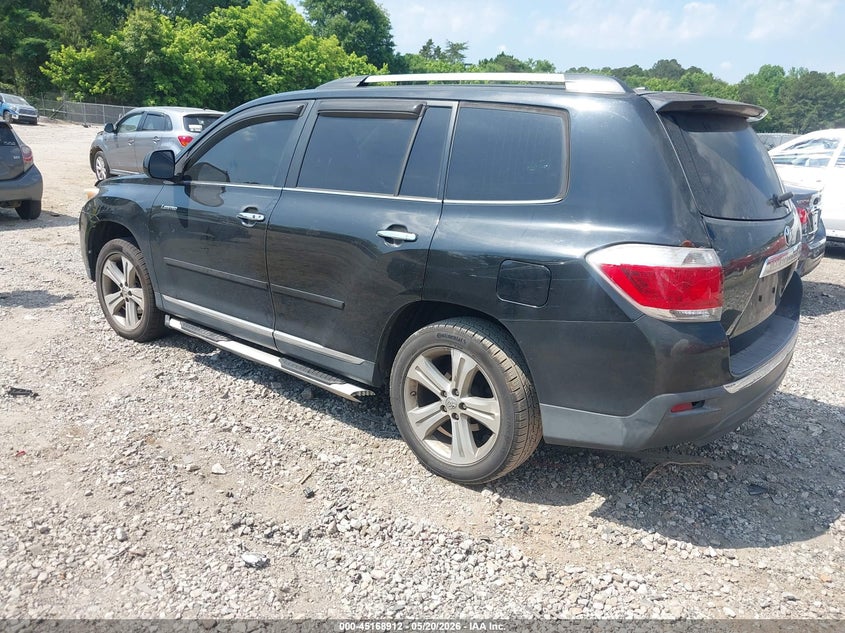 Vin: 5tdyk3eh0bs034145, lot: 45666598, toyota highlander limited v6 20113