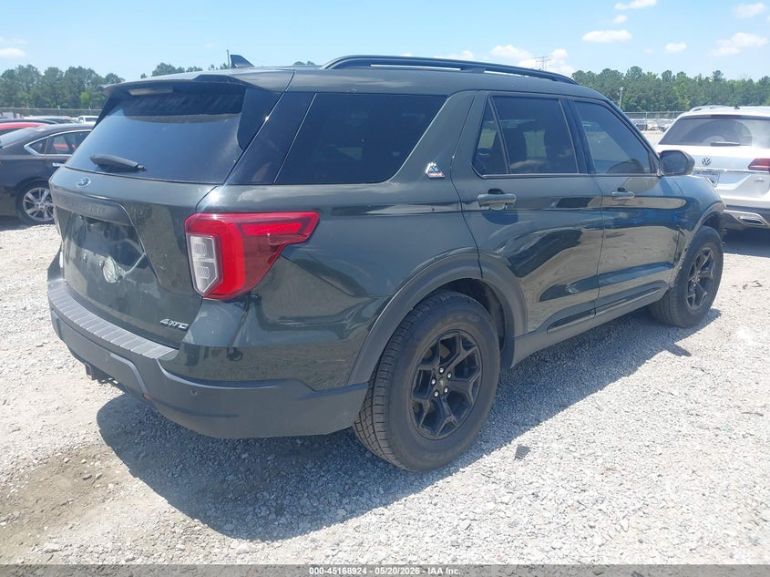 Vin: 1fmsk8jhxmgc30045, lot: 45666610, ford explorer timberline 20214