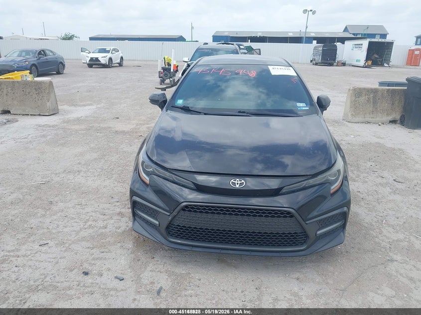 VIN 5YFS4RCE4LP047261 2020 TOYOTA COROLLA SE
