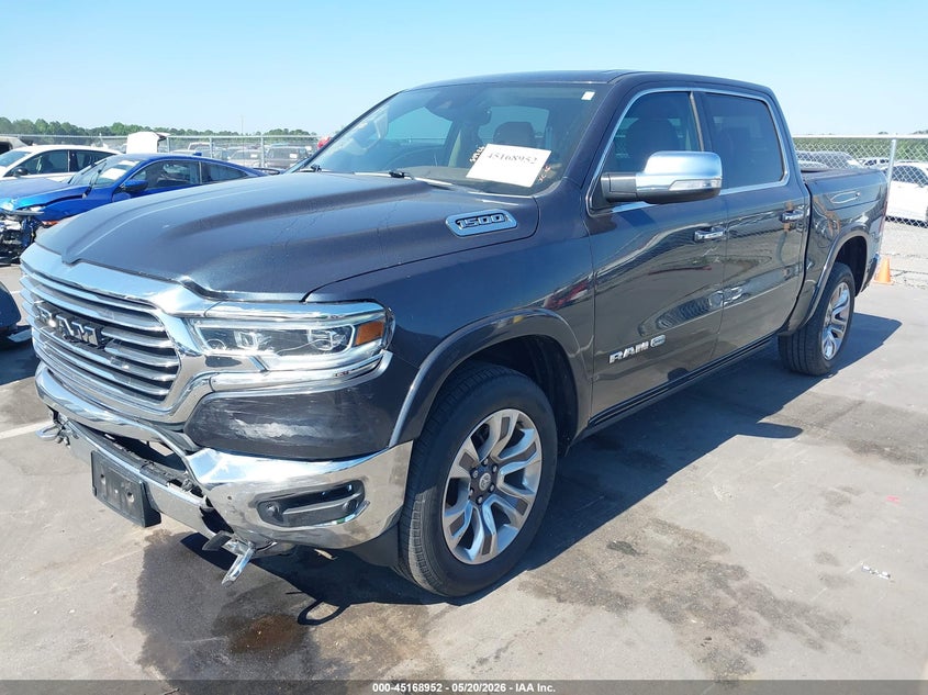 Vin: 1c6rrekgxkn738258, lot: 45666638, ram 1500 longhorn  4x2 5'7 box 20192