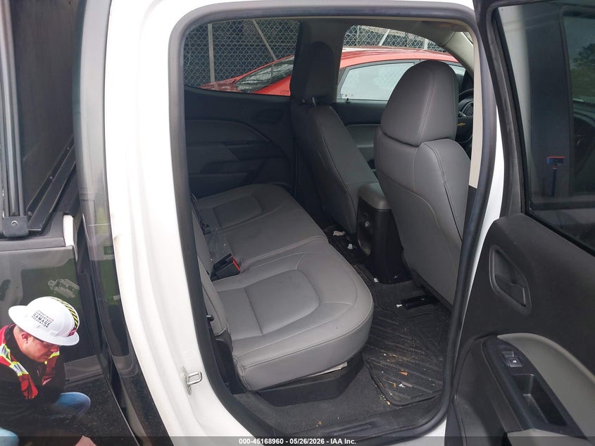 VIN 1GCGTBEN3M1187658 2021 CHEVROLET COLORADO 4WD  SHORT BOX WT