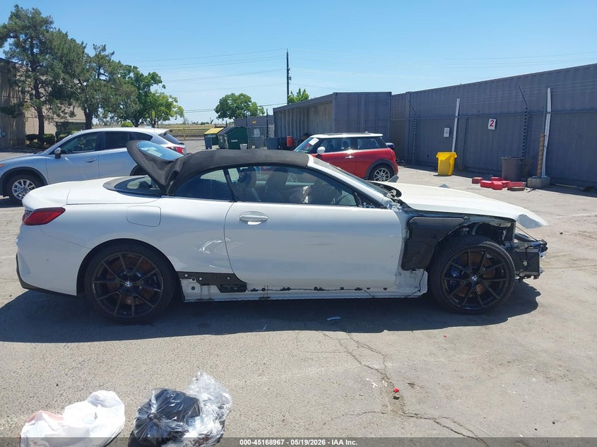 2024 BMW M850I xDrive VIN: WBAFY4C00RCR44282 Lot: 45168967