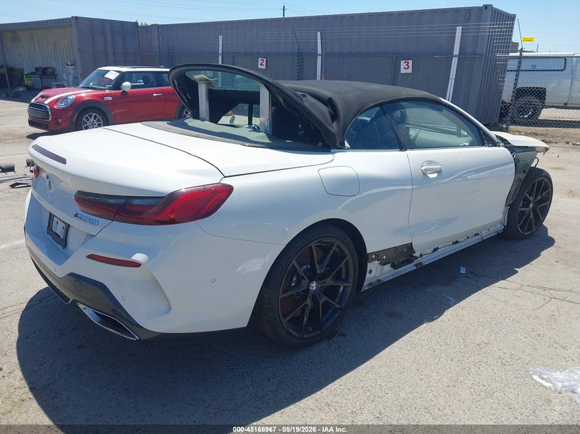 Vin: wbafy4c00rcr44282, lot: 45666653, bmw m850i xdrive 20244