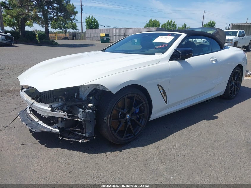 Vin: wbafy4c00rcr44282, lot: 45666653, bmw m850i xdrive 20242
