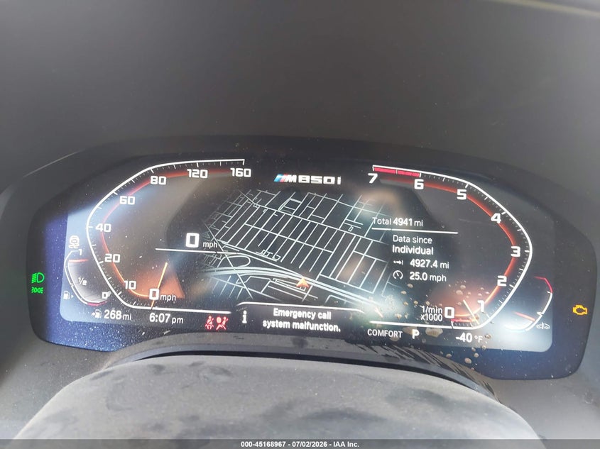2024 BMW 8ER CABRIO 4.4L V-8 DI, DOHC, VVT, TURBO, 523HP