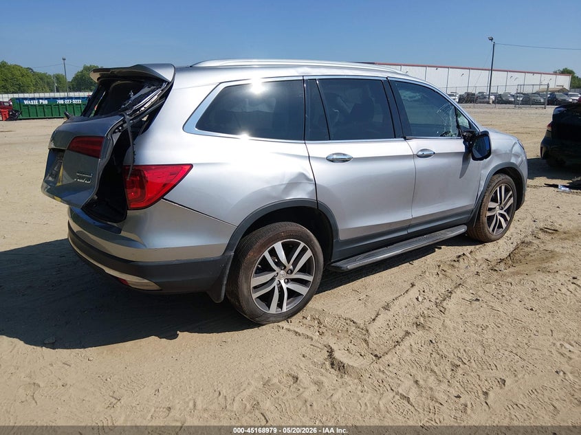 Vin: 5fnyf6h90jb056773, lot: 45666665, honda pilot touring 20184